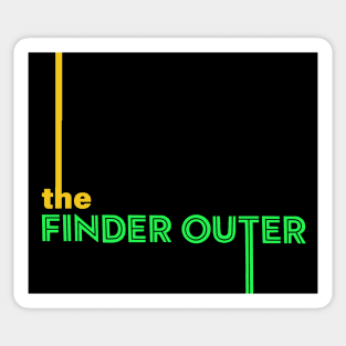 The Finder Outer Sticker